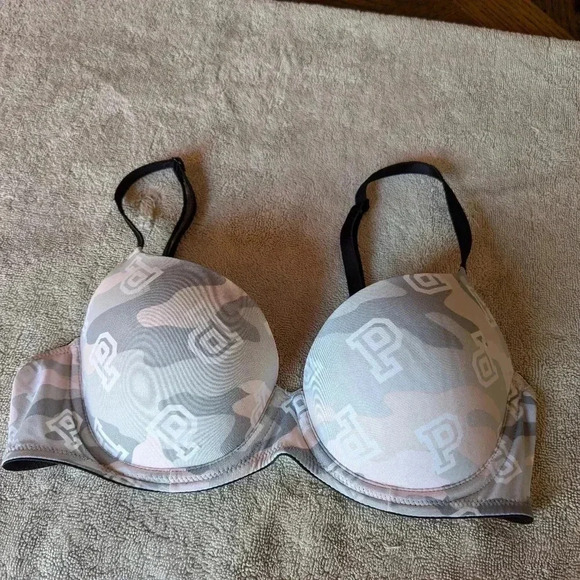 PINK Victoria's Secret Other - PINK Logo Bras.  Wear Everywhere lightly lined.  Size 32C